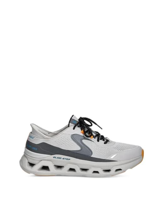Skechers White Colourblock Sneakers for men
