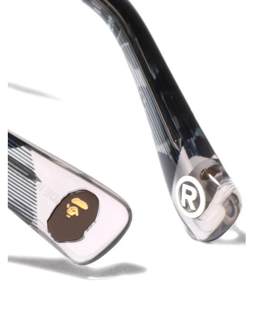 Occhiali Squadrati di A Bathing Ape in Multicolor da Uomo