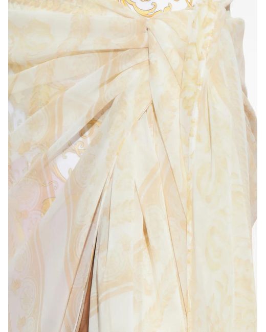 Pareo Estampado Versace de color White