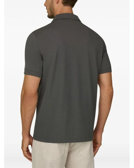 Boggi Gray Polo for men