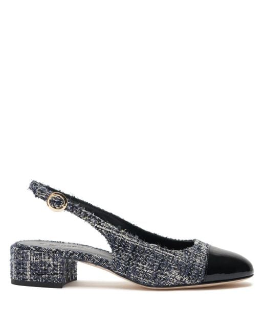 Scarosso Blue 35Mm Coco Pumps