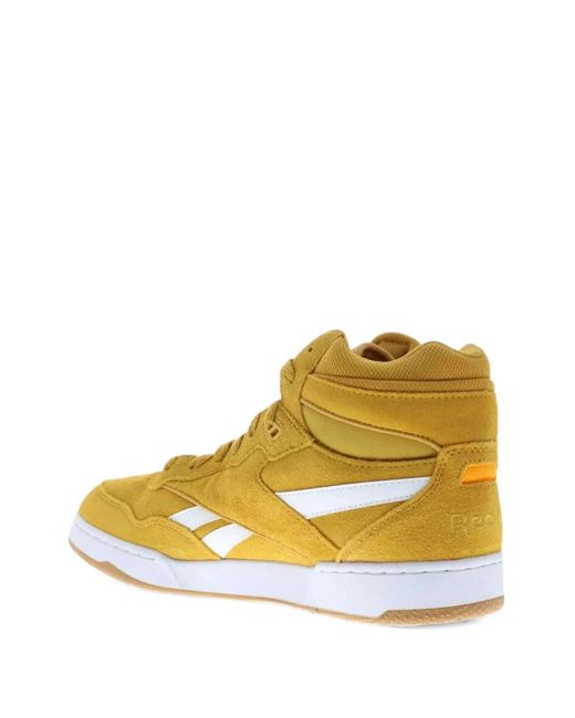 Reebok Yellow Bb 4000 Ii Mid Sneakers for men