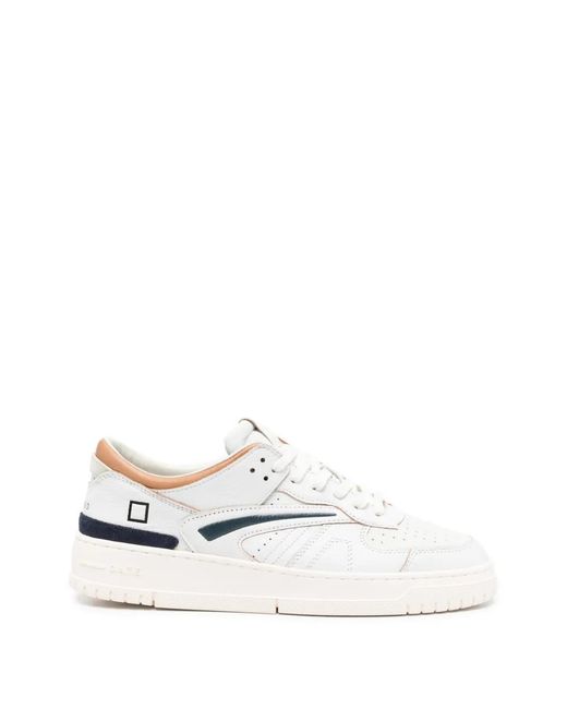 Date White Torneo Sneakers for men