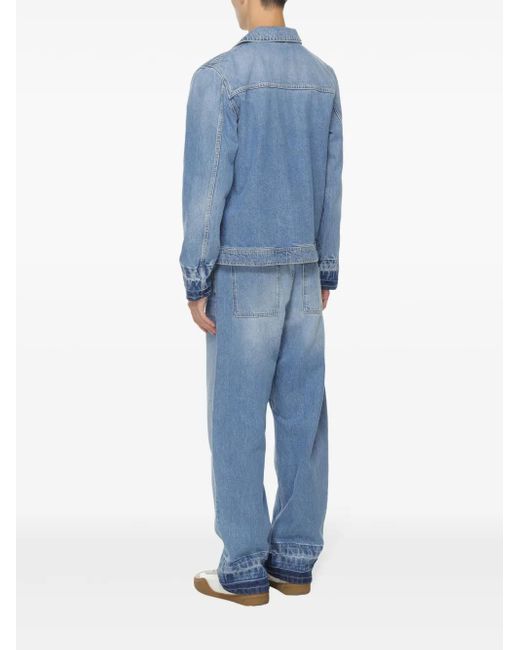 Won Hundred Blue Denim Jacket for men