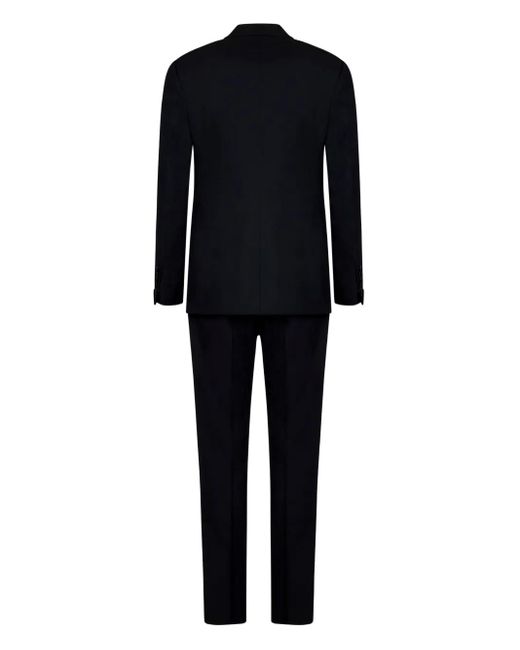 Tom Ford Black Single-Breasted Wool Suit for men
