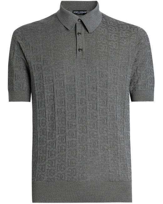 Dolce & Gabbana Gray T-Shirts And Polos for men