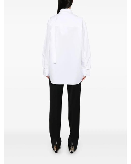 Camisa Deconstruida Rohe de color White