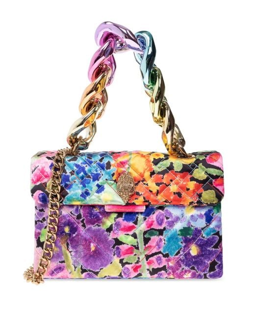 Kurt Geiger Purple Kensington Tote Bag