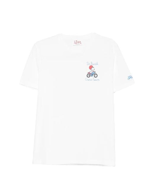 Mc2 Saint Barth White Portofino T-Shirt for men
