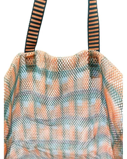 Epice Blue Kanpur Checked Tote Bag