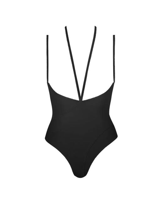 Maison Close Black Le Petit Secret Bodysuit