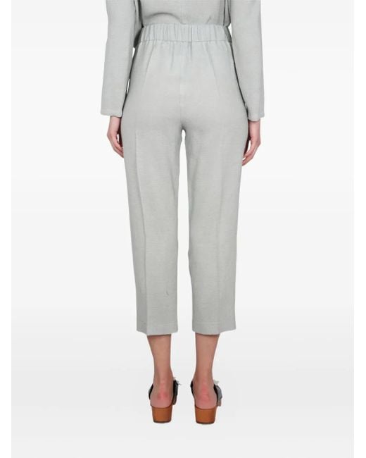 Pantalones estilo capri Alysi de color Gray