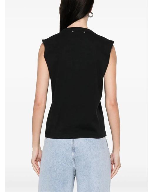 Golden Goose Deluxe Brand Black Sleeveless Tops
