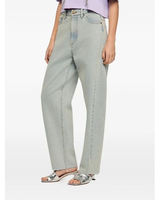 Sandro Blue Barrel Jeans