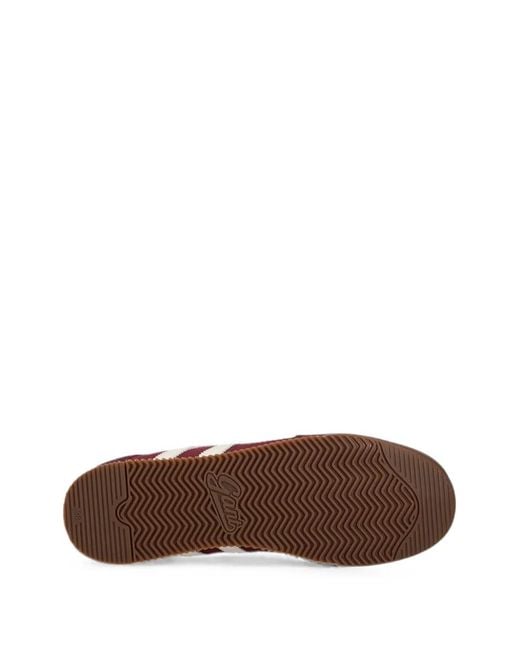 Gant Red Beylana Suede-Panelled Sneakers