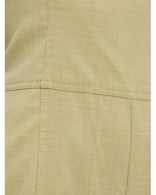 Samsøe & Samsøe Yellow Strapless Tailored Jumpsuit
