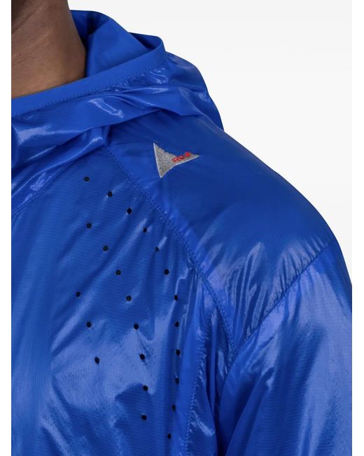Roa Blue Hooded Jacket for men