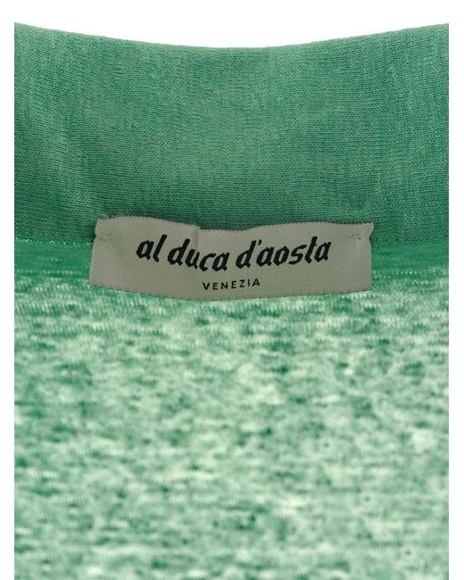 Al Duca D'aosta Green Slim-Fit Polo Shirt for men
