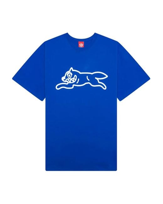 メンズ ICECREAM プリント Tシャツ Blue