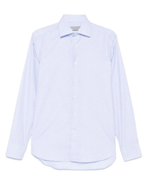 Canali White Impeccabile Shirt for men