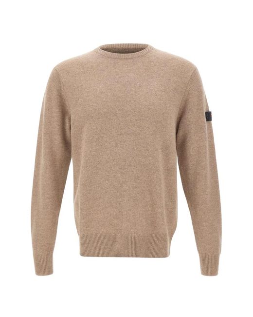 Peuterey White Gediz Long-Sleeve Sweater for men