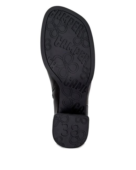 Camper Black Kora Stiefeletten mit Blockabsatz 65mm
