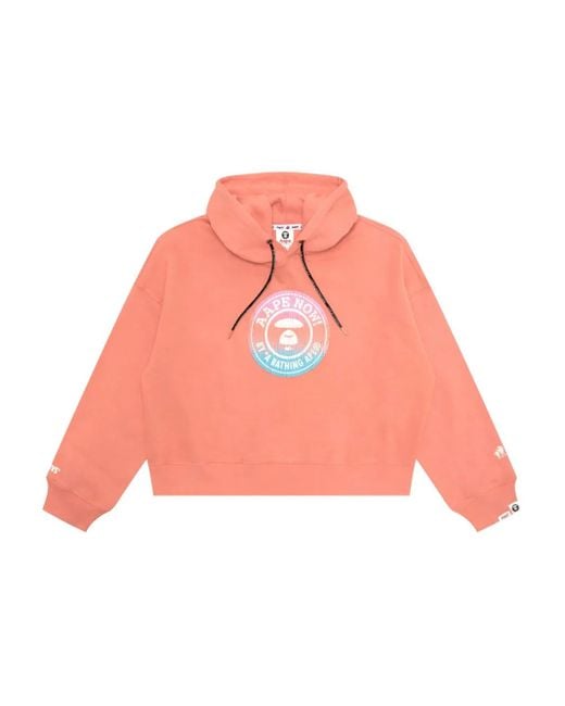 Aape By A Bathing Ape ロゴ パーカー Pink