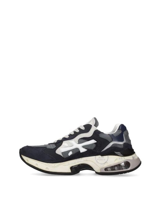 Premiata Blue Sharky Sneakers for men