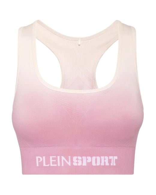 Philipp Plein シームレス スポーツブラ Pink