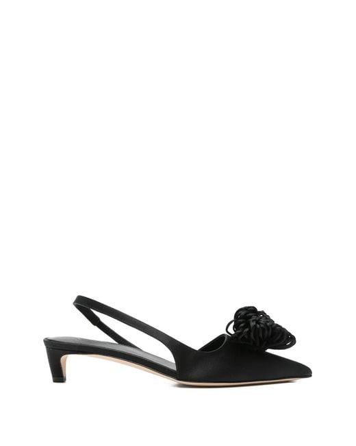 By Malene Birger Black Slingback Pumps