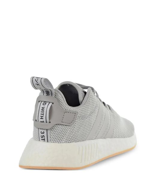 Adidas White Nmd R2 Sneakers
