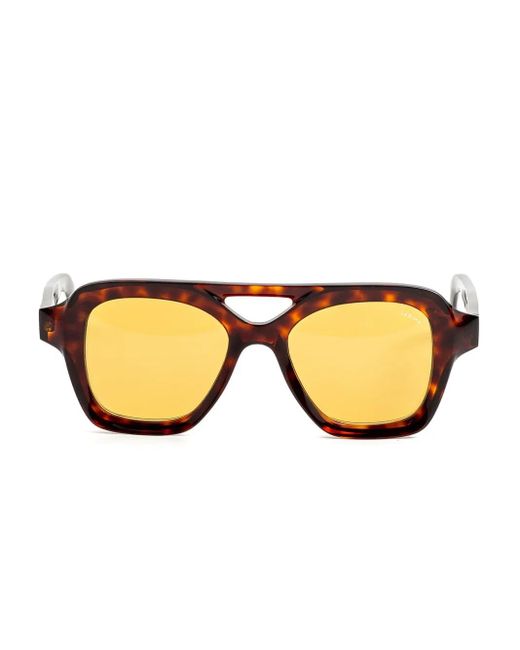 Lapima Yellow Samuel Tortoiseshell Sunglasses