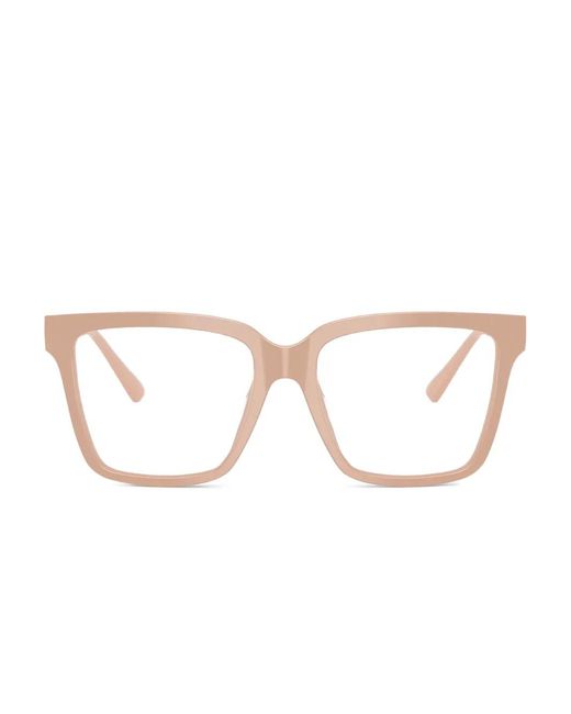 Jimmy Choo Natural Square-Frame Glasses