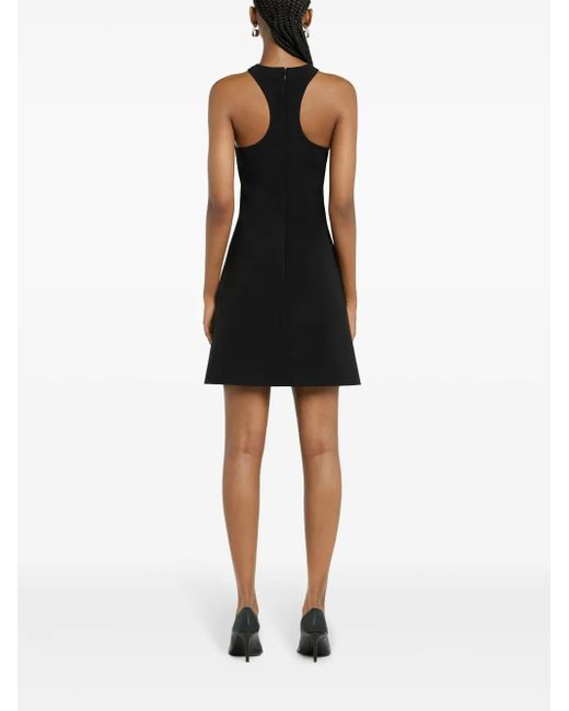 Courreges Black Fitted Dress