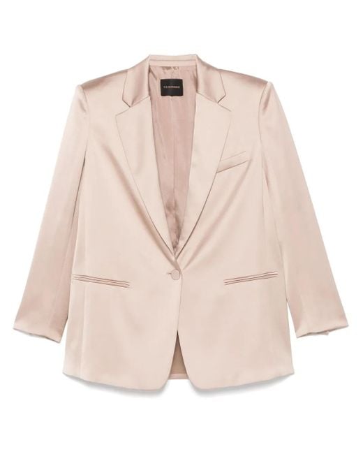 ANDAMANE Natural Satined Blazer