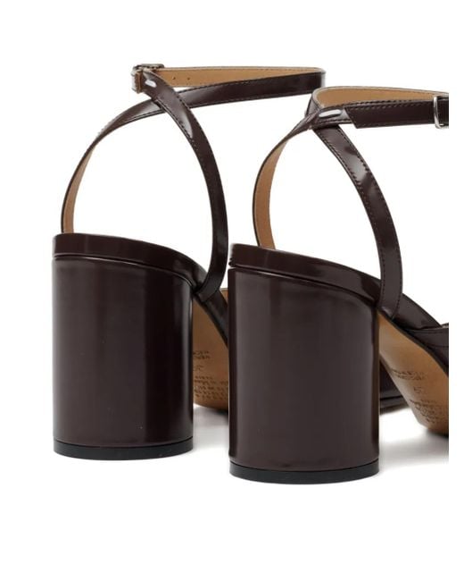 Maison Margiela Brown 80Mm Tabi Heels