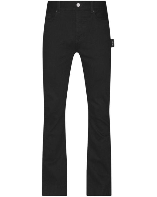 Amiri Stack Flared Jeans in Black for Men Lyst