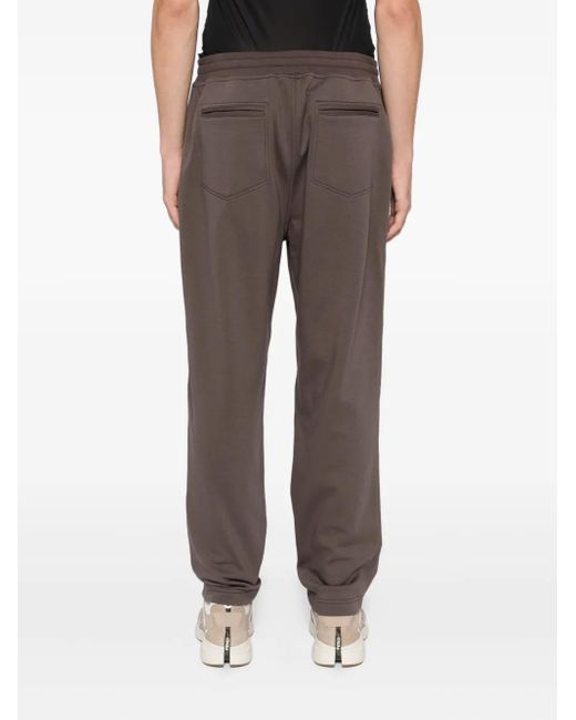 Pantalon De Jogging À Design Plissé Brunello Cucinelli pour homme en coloris Gray