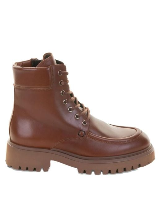 Guglielmo Rotta Brown Winfield Ranch Schnürstiefel