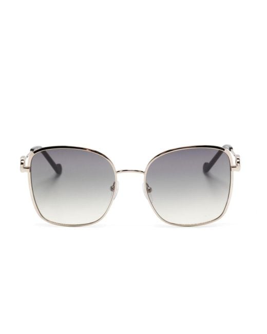Liu Jo Gray Square-frame Sunglasses