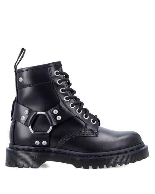 Stivali 1460 Harness di Dr. Martens in Black