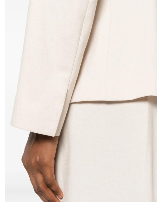 Marella White Emmslogan Single-Breasted Suit