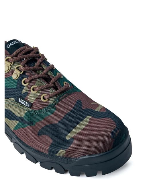 OAMC Blue X Vans Baskets À Motif Camouflage for men