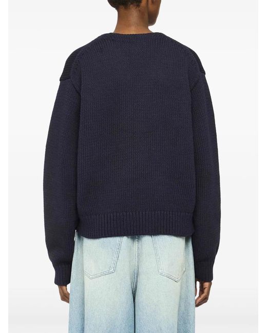 J.W. Anderson Blue Cake Sweater