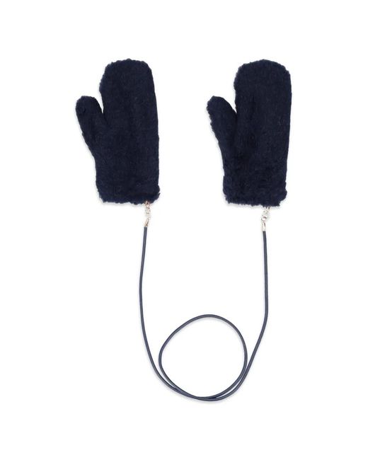 Muffole Teddy di Max Mara in Blue
