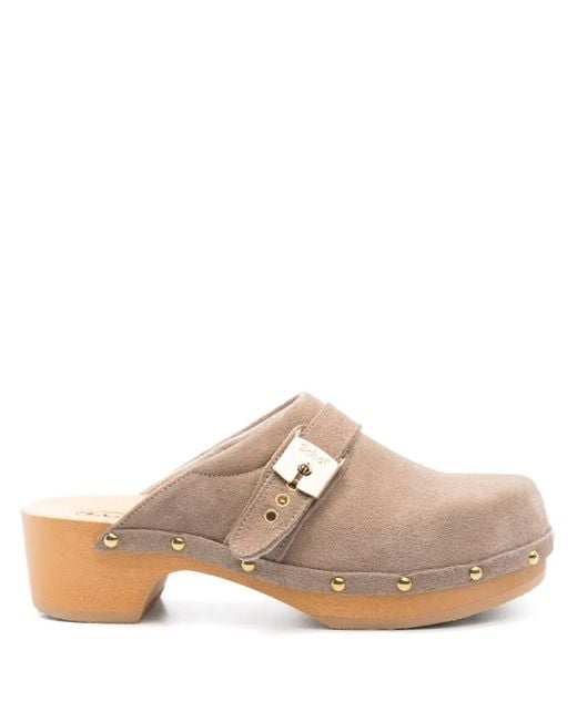 Scholl Pescura 45mm クロッグサンダル Natural