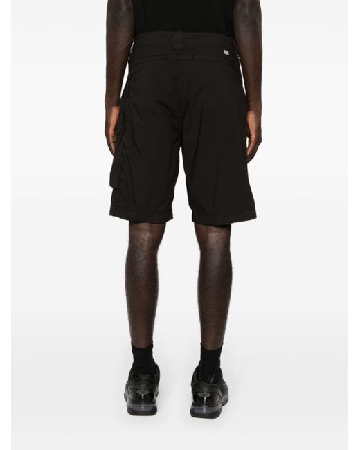 C P Company 50 Fili Shorts Met Lensdetail in het Black voor heren