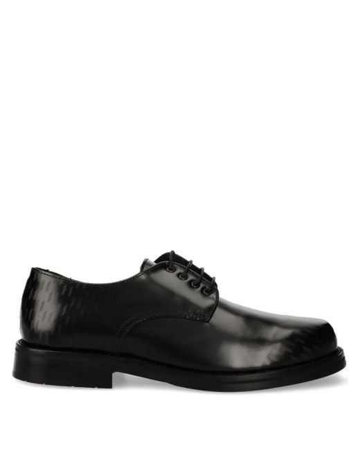 Zapatos derby con cordones Karl Lagerfeld de hombre de color Black