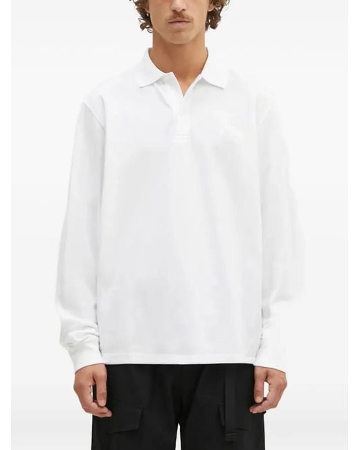 1017 ALYX 9SM White Polo À Manches Longues for men