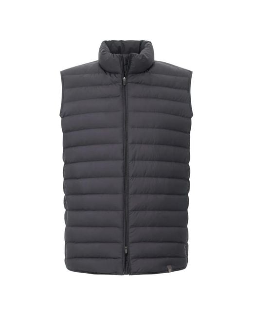 Boggi Gray Padded Gilet for men